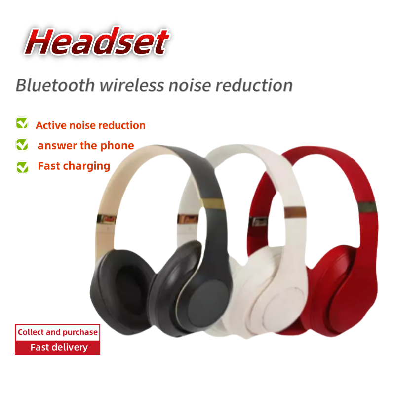 Wireless Bluetooth Headsets Stereo Sports Noise Reduction Comfortable Earphones Overseas warehouse