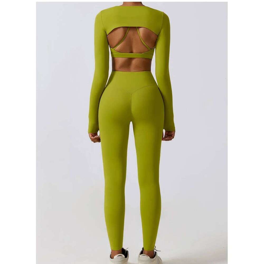 3 Piece Yoga Set Workout Outfits Women Tracksuit Jacket Sport Bra High Waist Leggings Fiess Long Sleeve Gym Zipper Sportswear