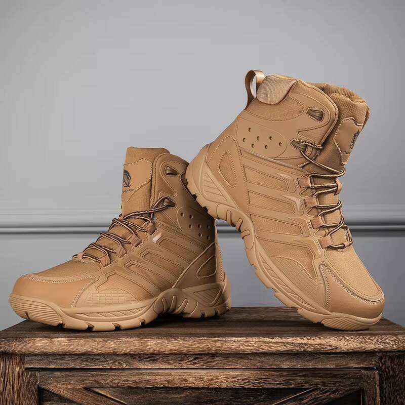 Hot Selling Men's Hiking Outdoor Fashionable High Top Sports Super Durable Walking Shoes for Men