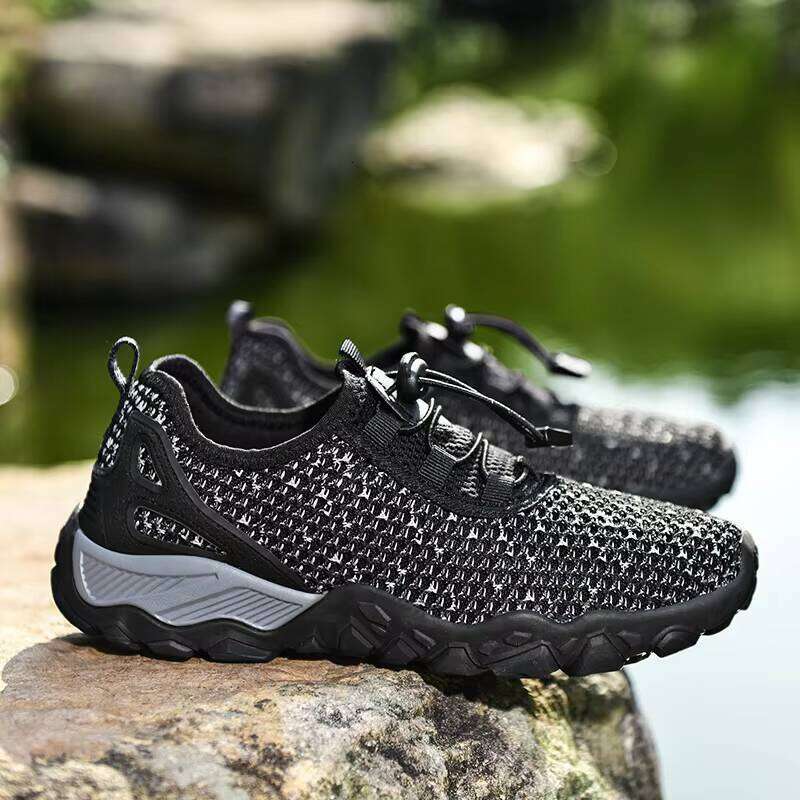 Brand New Outdoor Mesh Breathable River Tracing Comfortable Men's Hiking Shoes