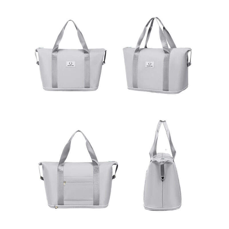 Famous brand bags can be used for travel, trolley case storage, new wet and dry separation suitcase, large capacity multi-function handheld fitness ba