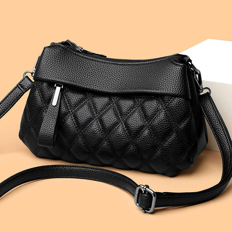 2025 New Trendy Women's Fashionable Versatile Student Flip Cover Shoulder Crossbody Small Square Bag