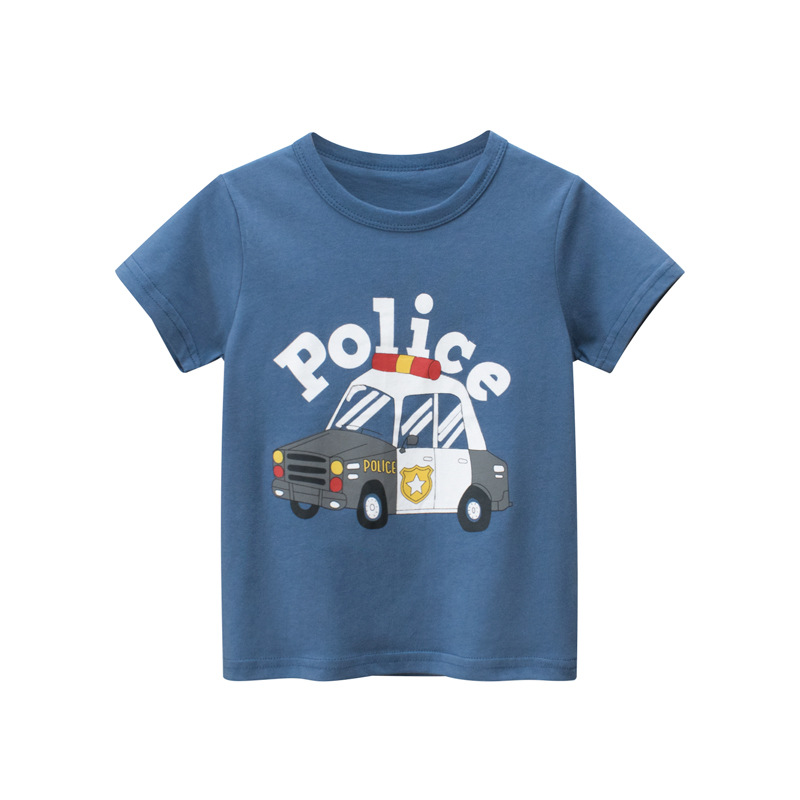 Wholesale Boys Boutique Clothing Custom Print Boy Children's Clothing 100% Cotton Big Boy Clothes