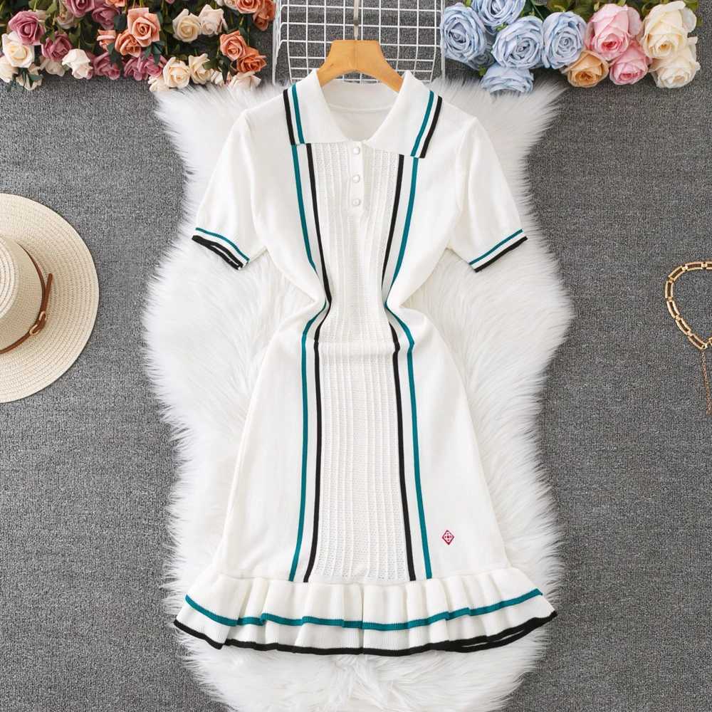 YuooMuoo Ins Hot Sexy Wrap Hips Ruffled Mini Dress 2025 New Summer Women Y2K Slim Elastic Bodycon Party Dress Streetwear Outfits XJ250610