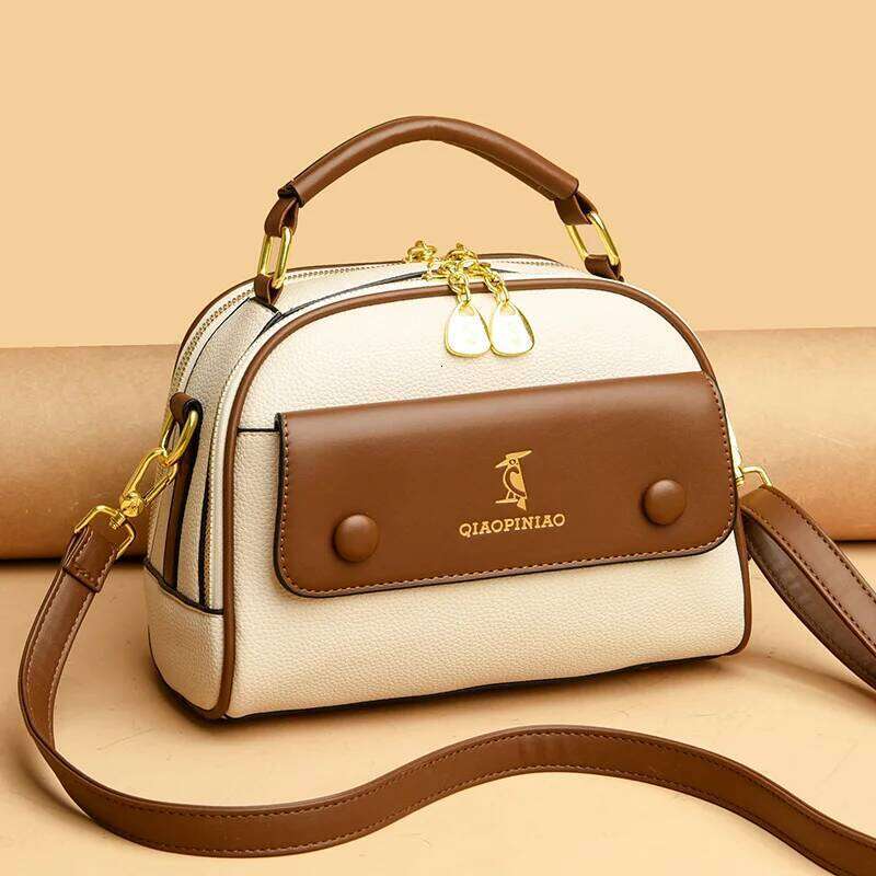 High Quality Leather Crossbody Shoulder Bag Women 2023New Fashion Purse And Handbag Designer Ladies Tote Brand Female Sac