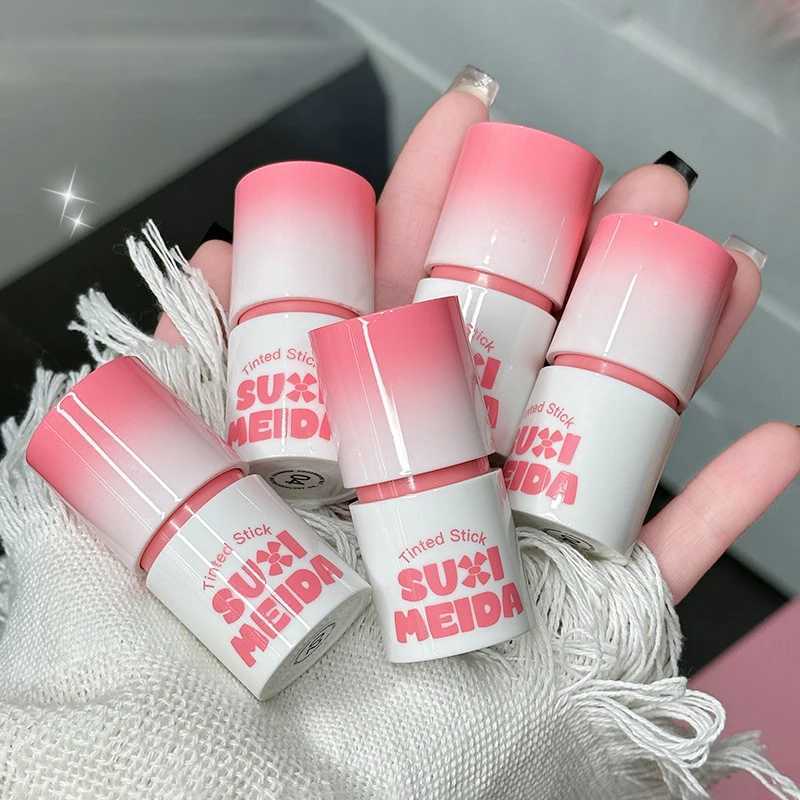 Water Light Blusher Stick Natural Nude Makeup Korean Brightening Low Saturation Cheek Rouge Waterproof Long-Lasting Blush Cream X251023