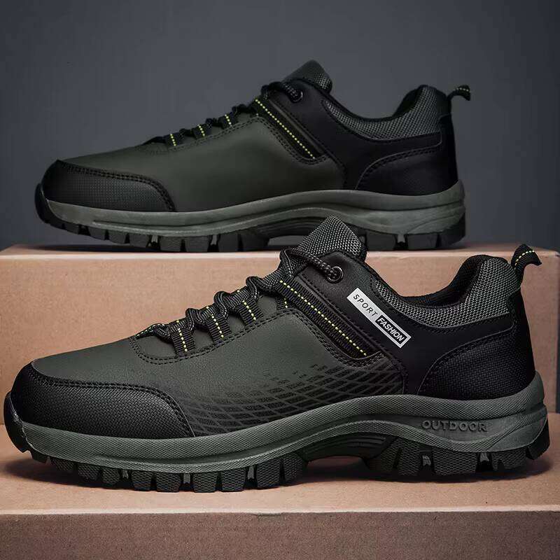 Hot Selling Outdoor Men Climbing Shoes Breathable Lightweight Mountain Hiking Boots