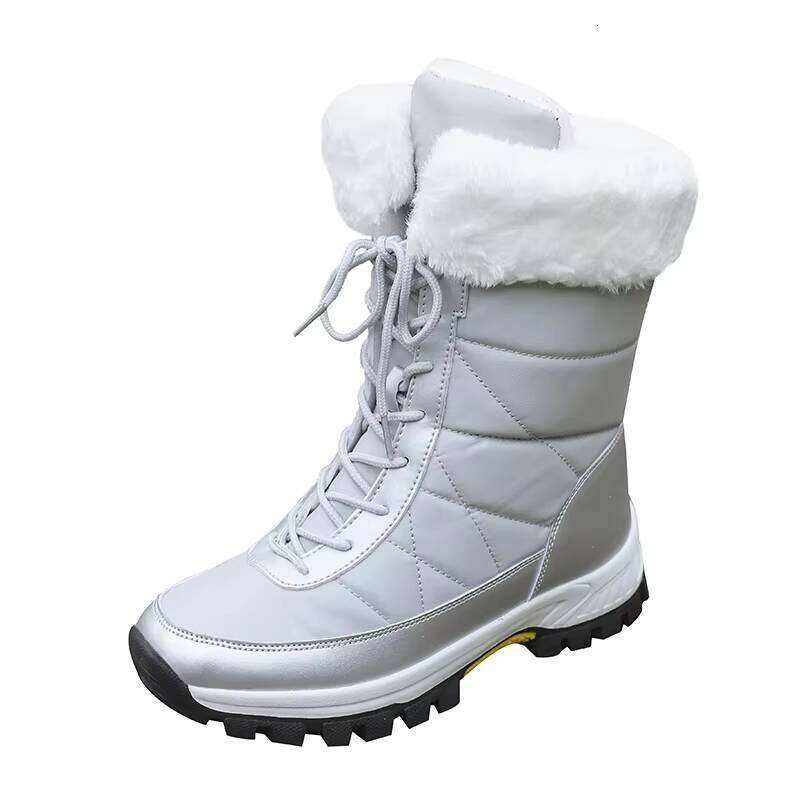 New Fashion Women's Casual Outdoors Warm Plush Women Snow Boots Running Sports Shoes
