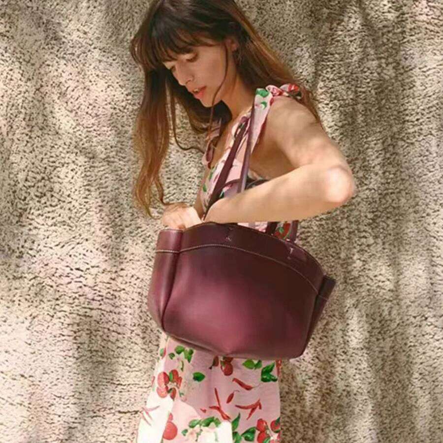 Large Capacity Women Shoulder Bags Solid Color Design Lady Handbags Fashion Pu Leather Daily Commuter Tote Trend Two Bag Set