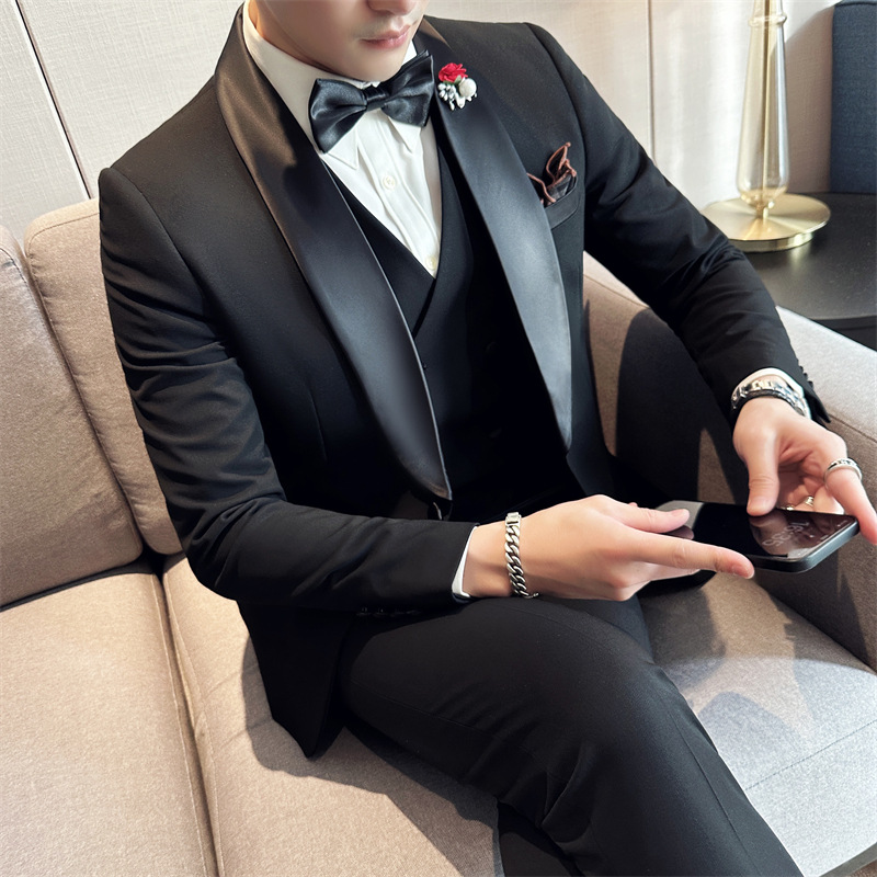 H742Men's professional business fashion suit wedding dress best man