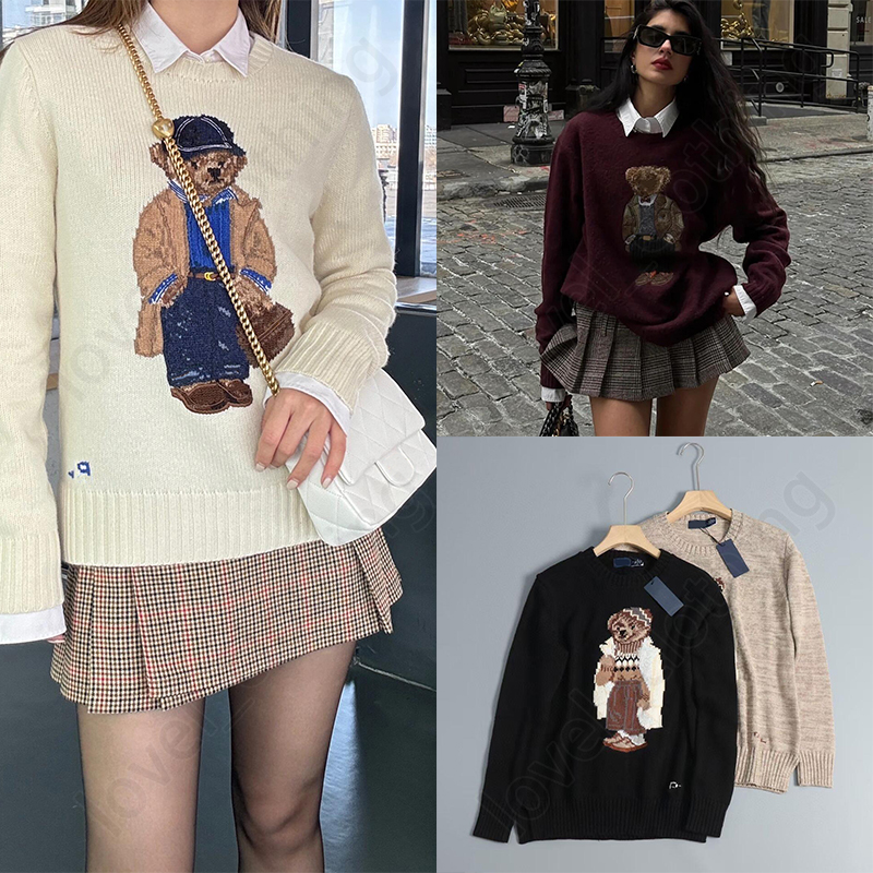 Women's Sweaters 2025 Sweater Winter Soft Basic Women Pullover Cotton Bear Pulls Fashion Knitted Jumper Top Sueters De Mujer