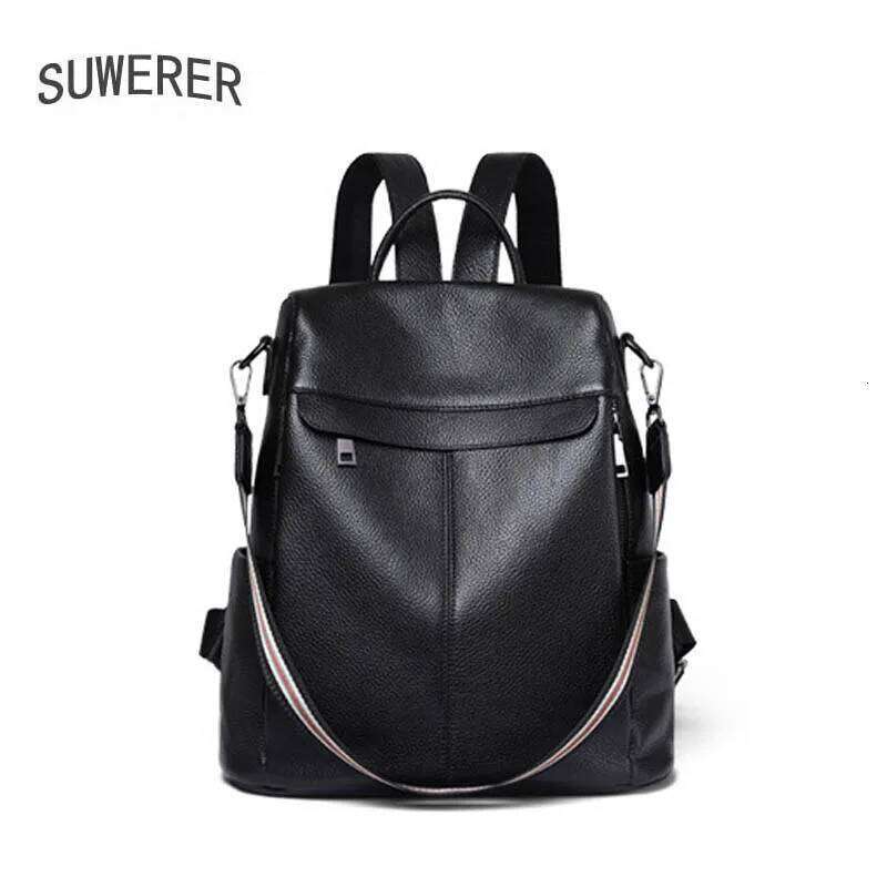 2024 New Ins Wind Backpack Women Large Capacity Handbag Fashion All-Match Bag Tide Leather Backpa 2025/06/10 2025/06/10