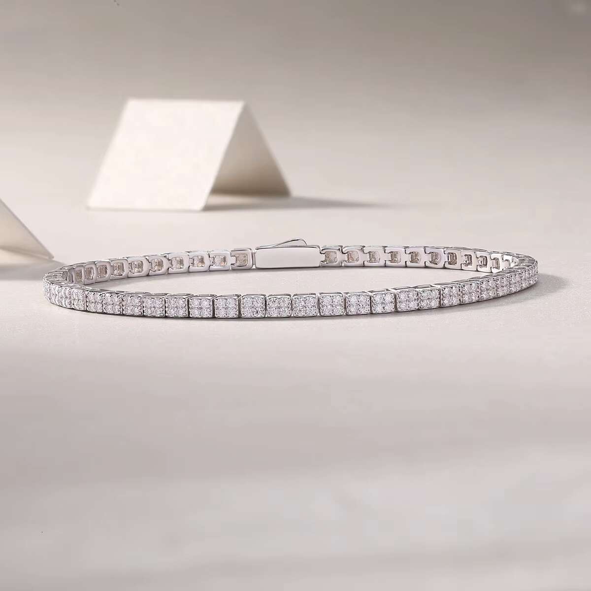 Moissanite Bracelet Hot Sale Womens Fashion Jewelry Moissanite Tennis Bracelet