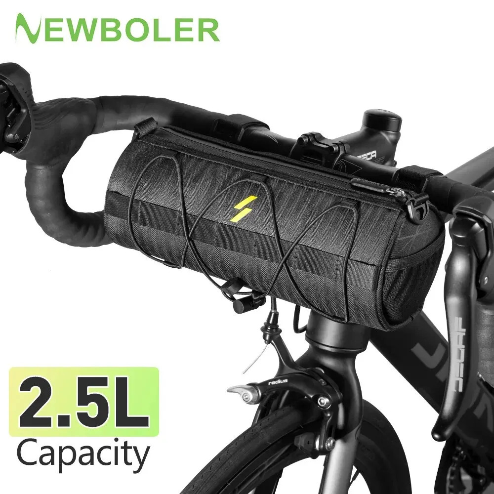 BOLER Handlebar Bag Bicycle Bags Frame Pannier Bag Multifunction Portable Shoulder Bag Bike Accessorie 250610
