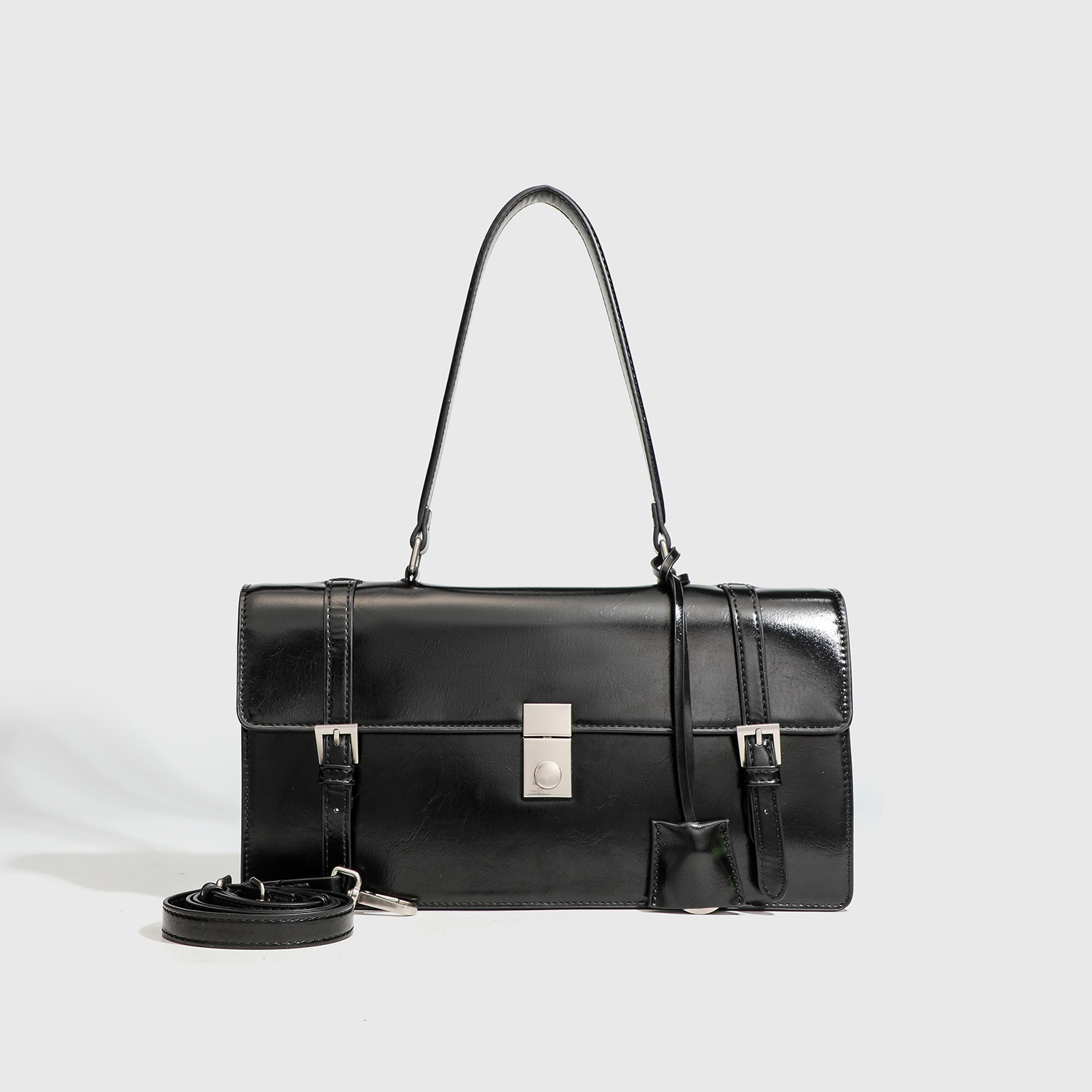 Free Shipping Fashionable High-end Women's Luxury Handbag 2025 Designer Bags New Niche Messenger Bag Underarm Crossbody Accordion Bag Flap Lock B