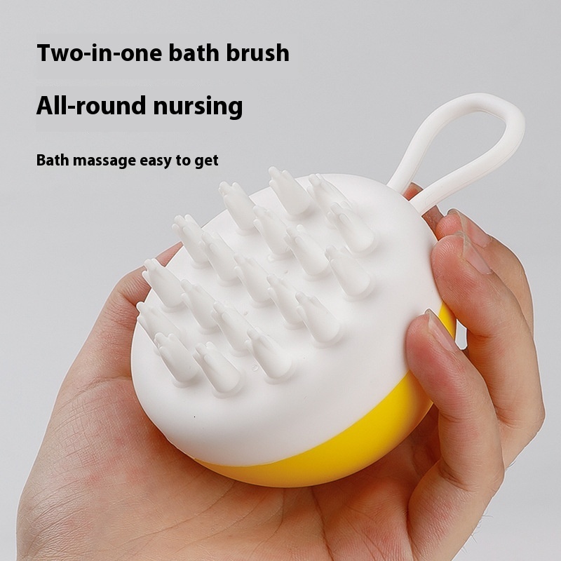 Pet Cleaning Massage Tool Silicone Bath Brush Cat Dog Supplies