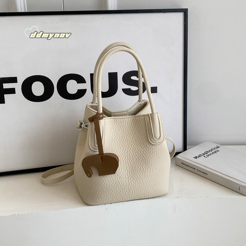 High-end Stylish Small for Women 2024 Summer New Trend Versatile Crossbody Fashionable Super Popular Handbag Bucket Bag ddmynov