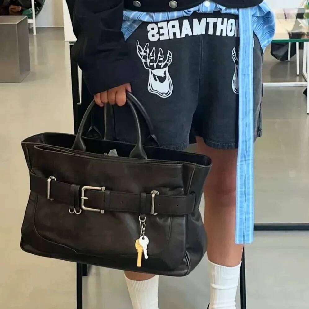 Capacity Tote Designer Shoulder Bag PU Leather Bucket Bags For Women Handbags And Purses New 2025 Shopper