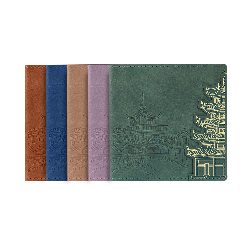School Stationary Luxury Diary Business Office A5 Book Hot Gold Leather PU Notebook Paper Notepad School Stationary Diary
