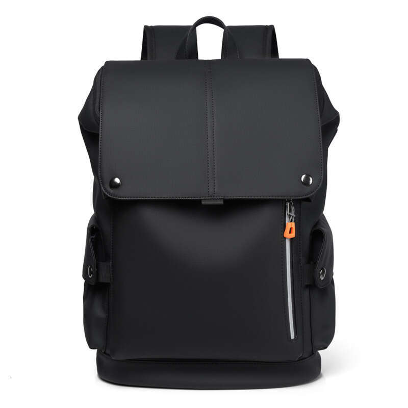 New Men's Lightweight PU Casual Bag Business Travel Commuter Backpack