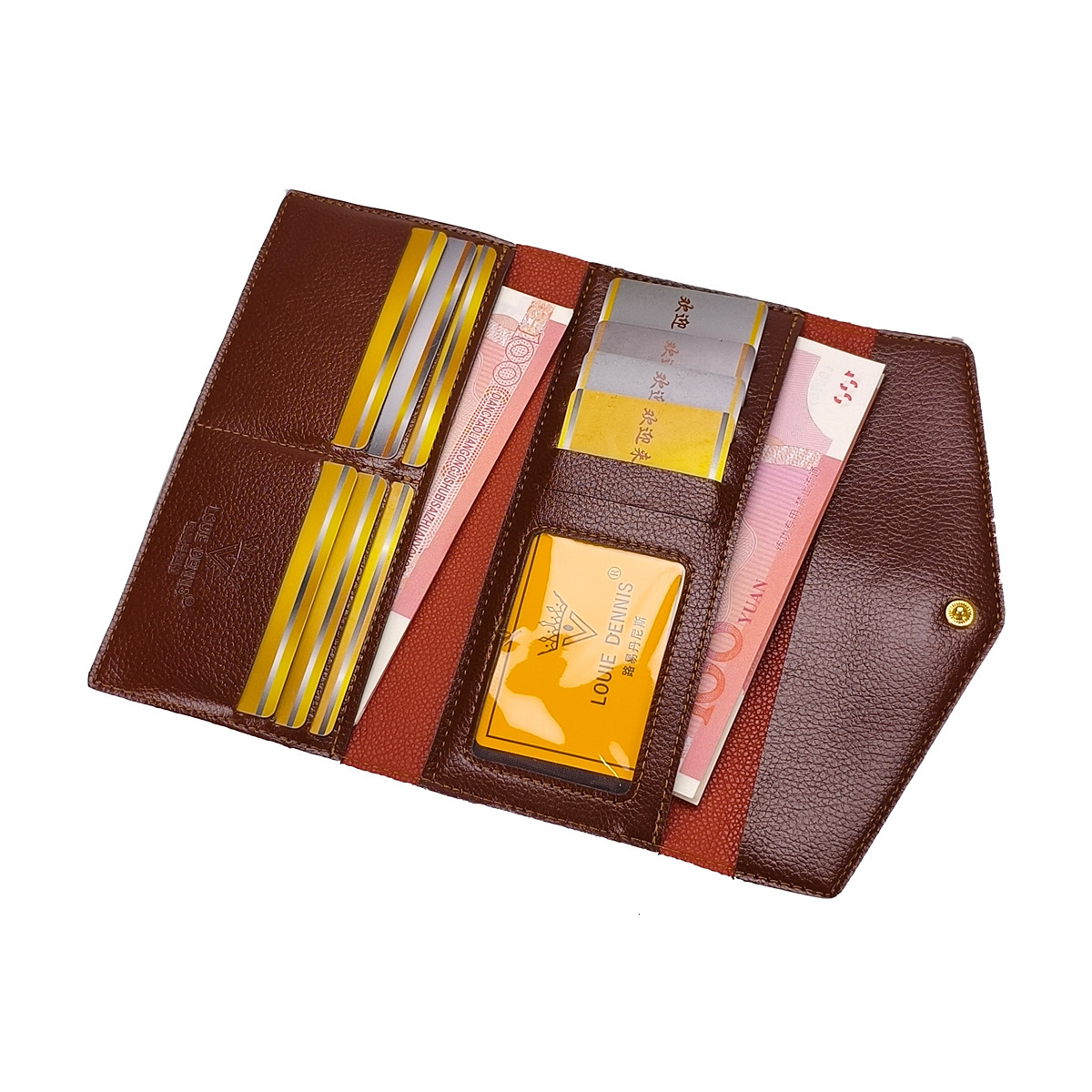 Free Shipping 2025 New Designer Bag For Women's Soft Wallet High-end Trendy Coin Purse High-quality And Practical Multi Card Slot Card Bag
