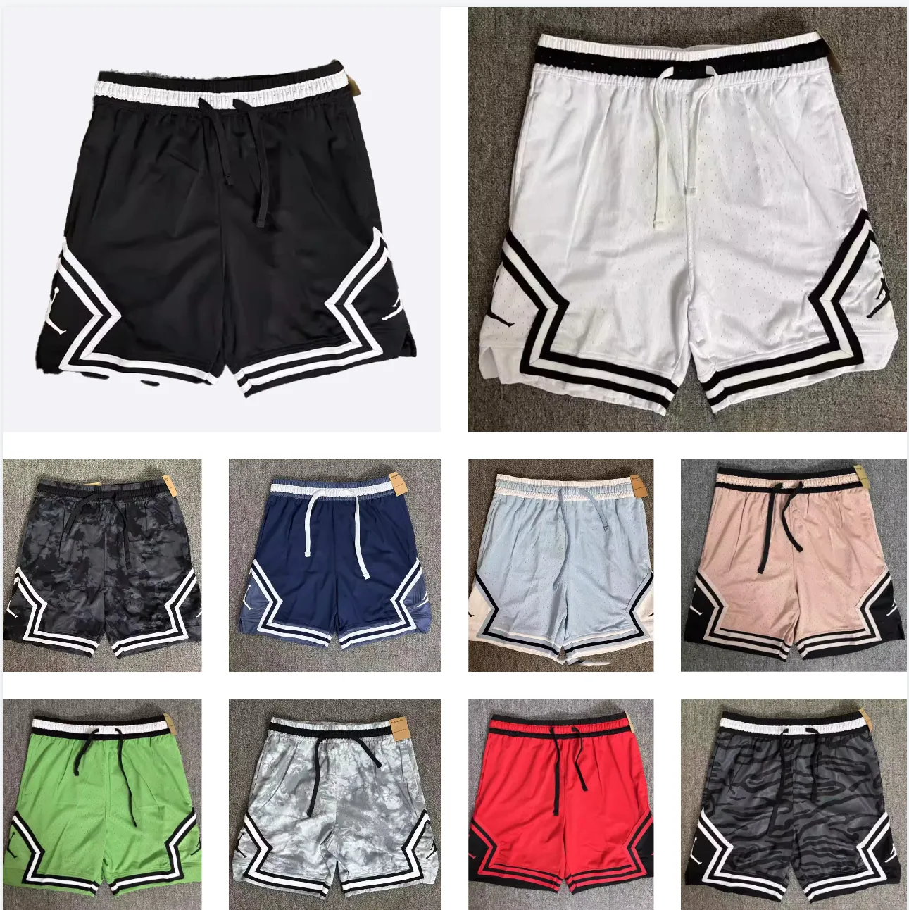 Men's Shorts men's large mesh breathable quick drying versatile quarterback pants fitness basketball training pants Designer shorts