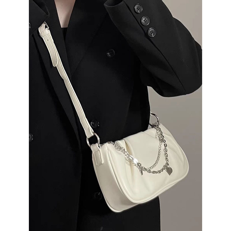Luxury Wallet With Free Shipping 2025 New Designer Bag Pleated Soft Leather Shoulder Bag Fresh Style High-end Chain Woven Women's Handbag
