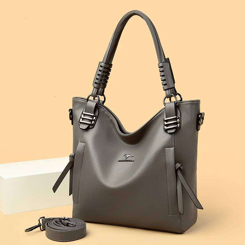 Brand Large Capacity Handbag High Quality Leather Tote Bags Fashion Shoulder Crossbody Bag For Designer Women Purse
