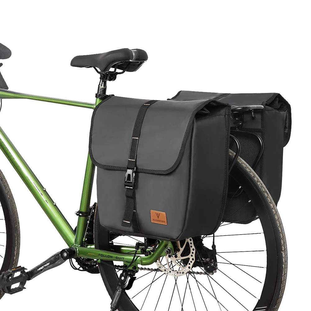 Trunk Pannier Bag Multifunction Rear Seat Panniers Pack Large Capacity Bicycle Saddle Bag with Handle for Outdoor Riding Travel 250610