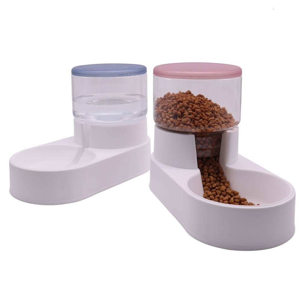 Automatic Feeder For Cats Large Capacity Water Dispenser Anti-Spill Cat Bowl Pet Supplies