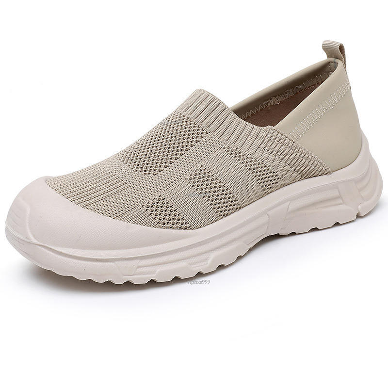 Socks Shoes New Casual Versatile Designer Shoes Sports Soft Sole Casual Shoes Outdoor Running Black Men's Shoes Slip-on Lightweight Breathable