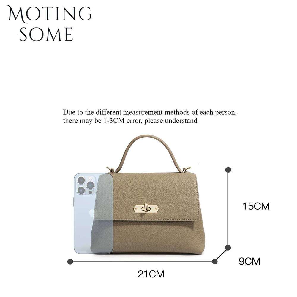 Motingsome Fashion Cowhide Mini Bag Women Shoulder Genuine Leather Flap Bags Satchel Lady Daily Purses 2024 New