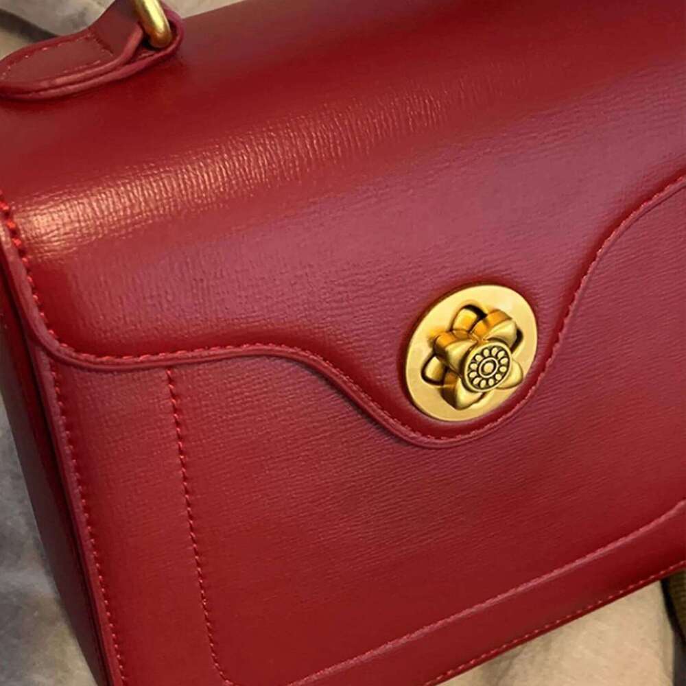 Red Black Tote Shoulder for Women Crossbody Bag High Quality PU Leather Bolsas Female Purse
