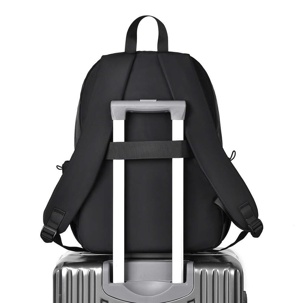 Double Shoulder Men's Simple Casual Bag Large Capacity Travel Lightweight Commuter Laptop Backpack