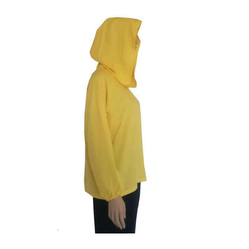 Fengbaoyu Cotton Silk Spring Summer Long-Sleeved Hooded T-Shirt Men's And Women's Sunscreen Travel Fat Large Size Leisure