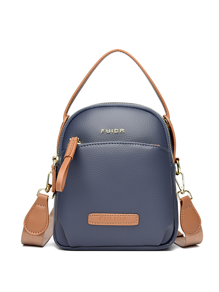Free Shipping Luxury Women's Crossbody Bag 2025 New Genuine Leather Coin Designer Purse Handbag Phone Bag Versatile Fashion Single Shoulder Small