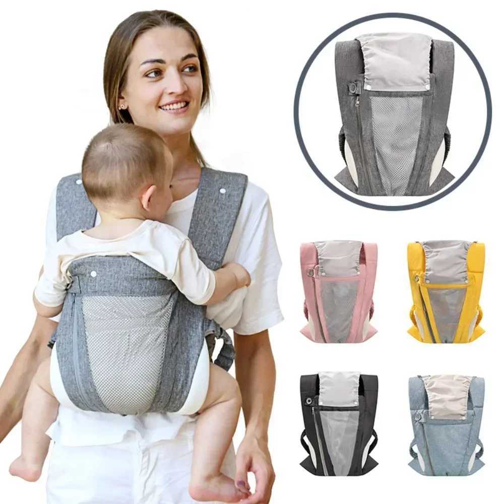 Baby Carrier Wrap Bebe Kangaroo Bag Newborn Baby Sling Toddler Backpack Baby Bags Easy To Wear Baby Carriers Bebes Accessories y250610HHFA
