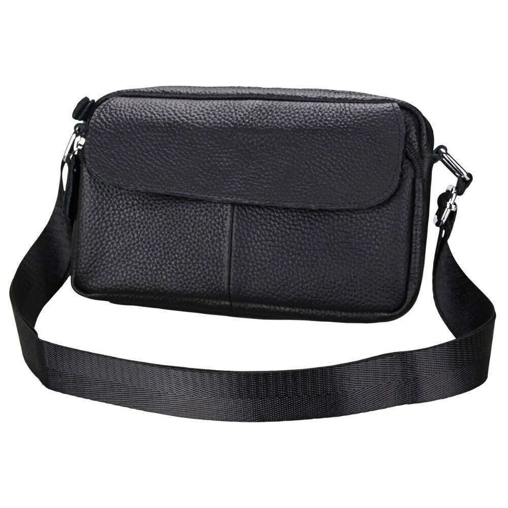 Messenger Cow Genuine Leather Soft Zipper Hasp Single Fashion Female Brand Casual Women Crossbody Bag