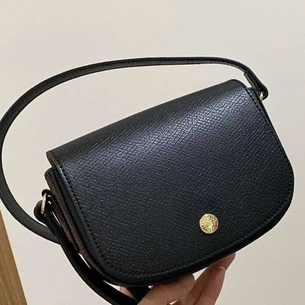 Design Bag New Saddle Mini Small Crossbody Flip Up Women's Fashionable Daily Travel Versatile Bag Brand Bag