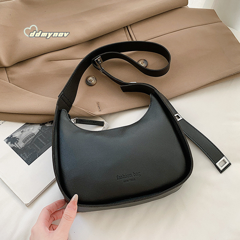 Fashionable and Stylish Small 2025 New Simple Underarm Versatile Shoulder Crossbody Commuter Women's Bag ddmynov