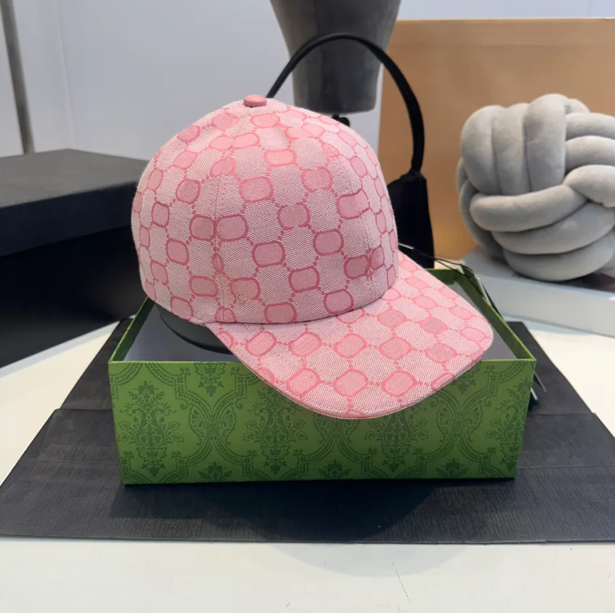 Designer Womens Ball Cap Casual Classic Fashion Men Hats Letter Multicolor Pink High Quality Protection Unisex Sun Hat