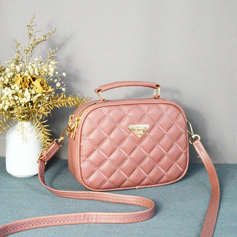 Free Shipping New Designer Bag For 2025 Women's Fashion Crossbody Bag Handbag Small Square Luxury Wallet Summer Texture Niche Ladies Shoulder Fac