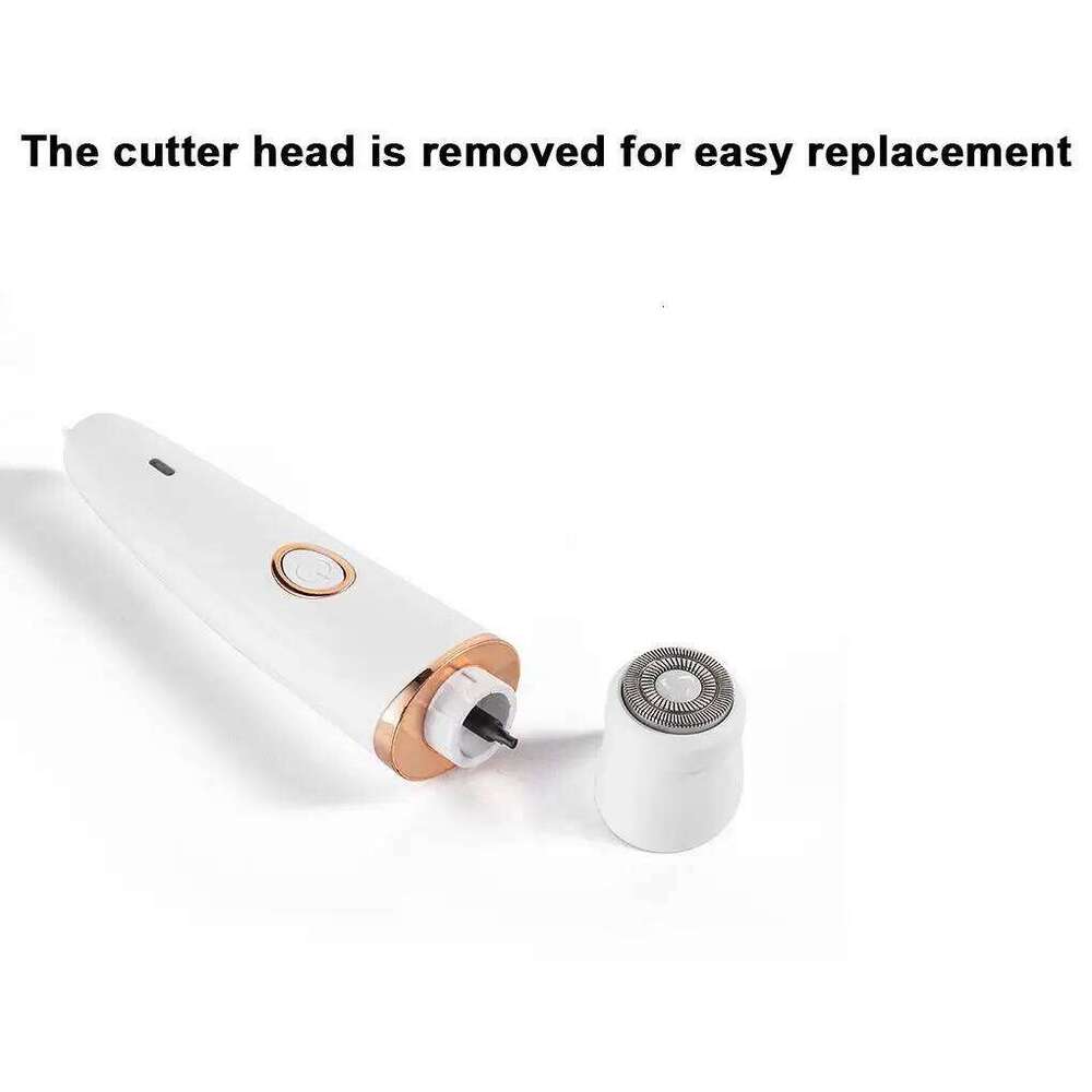 Gentle Painless Facial Remover 7 In 1 Hair Removal Compact And Portable Women Face Epilator White