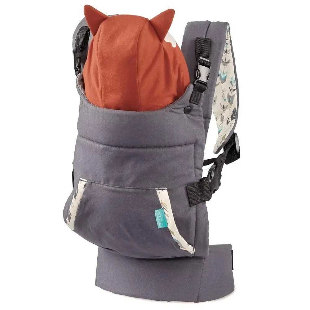 4 in 1 Baby Carriers with Cute Hat Bebe Sling Kangaroo Bag Baby Carrier Wrap Toddler Backpack Infant Bags Newborn Bebes Backpack y250610X6XS