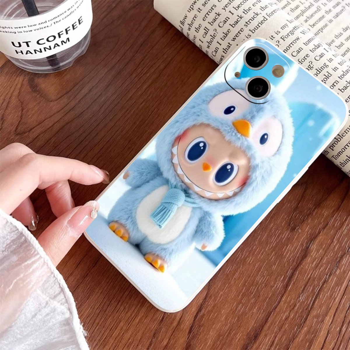Labubu Cartoon Design Protective Case for Multiple Samsung Models - Durable Phone Cover