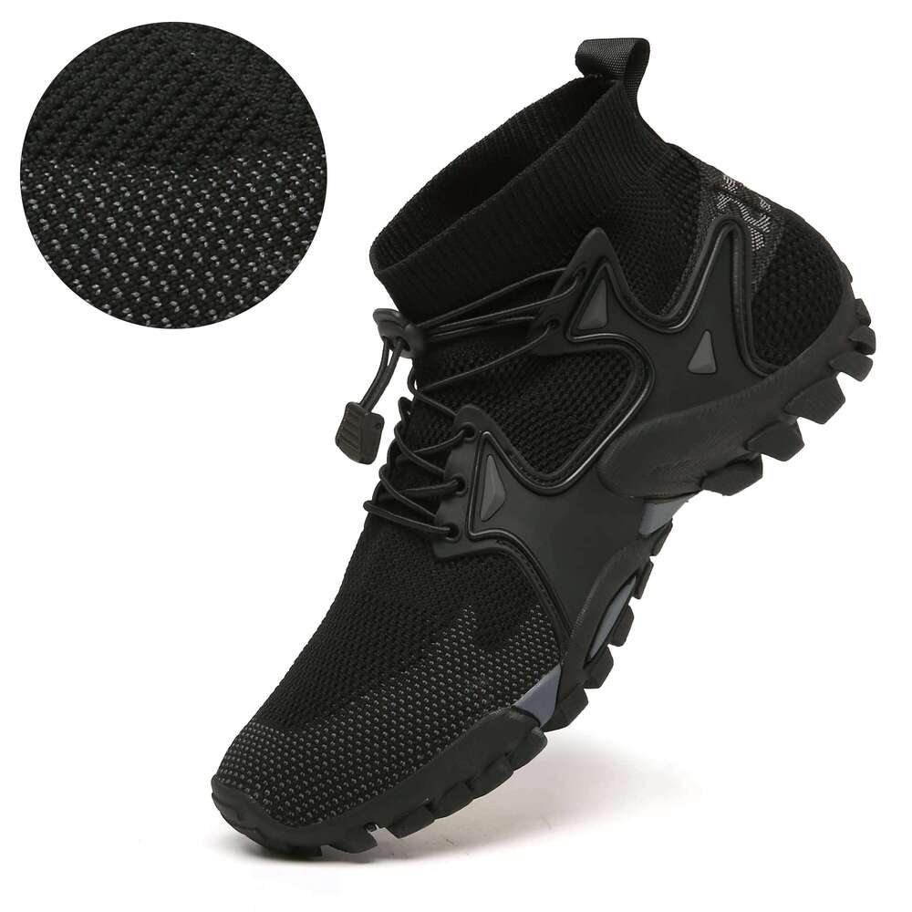 Outdoor Walking for Men Climbing Sport Shoes Breathable Mesh Mountain Anti Slip Sneaker
