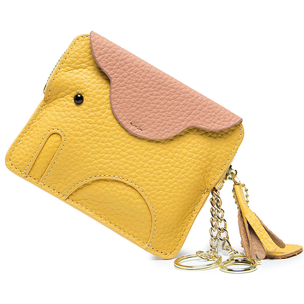 Free Shipping 2025 New Designer Bag Ultra-thin Coin Bag Cowhide Keychain Bag Women's Leather Wallet Cute Exquisite Practical Card Bag