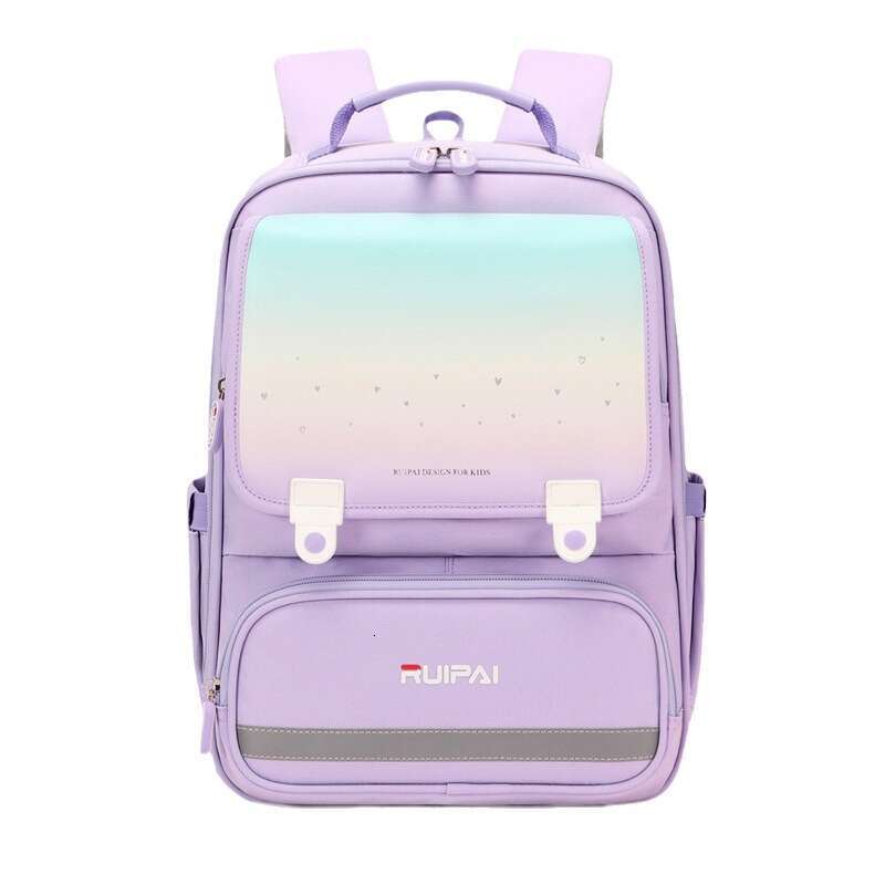 Designer Bags 2025 Elementary School Student Backpack, Lightweight And Spine-Protective, Large Capacity Waterproof Ruipai Children's Backpack For