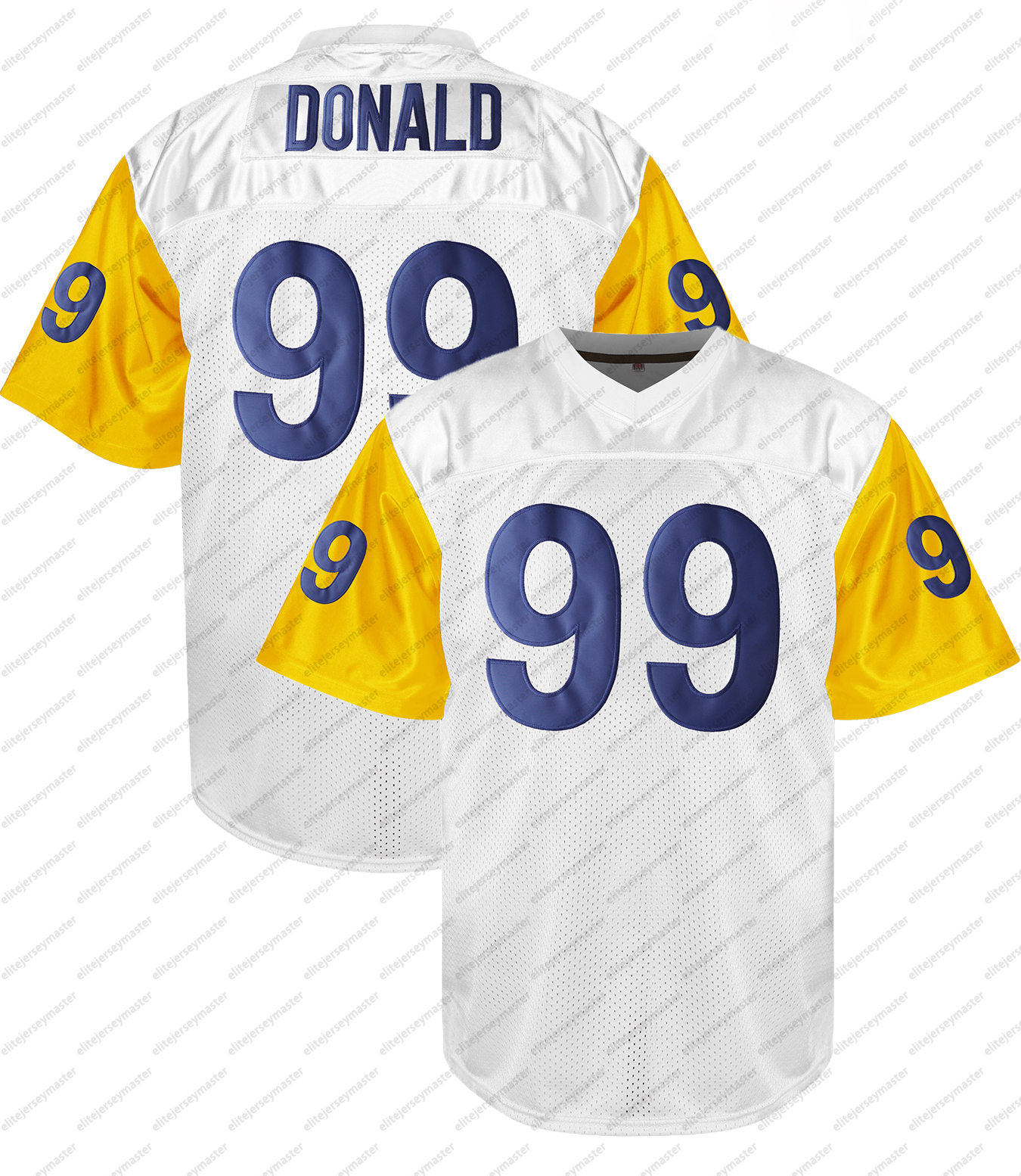 Myles Garrett 95 Matthew Stafford Puka Nacua Colby Parkinson Kyren Williams Tyler Davis Personalized Customized Football Jerseys Custom Any Number Nam