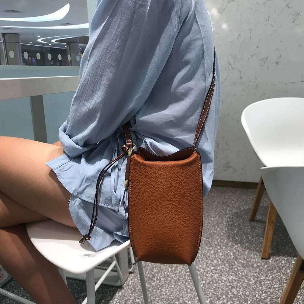Genuine Leather Purses And Handbags Designer Crossbody Bags For Women Mobile Phone